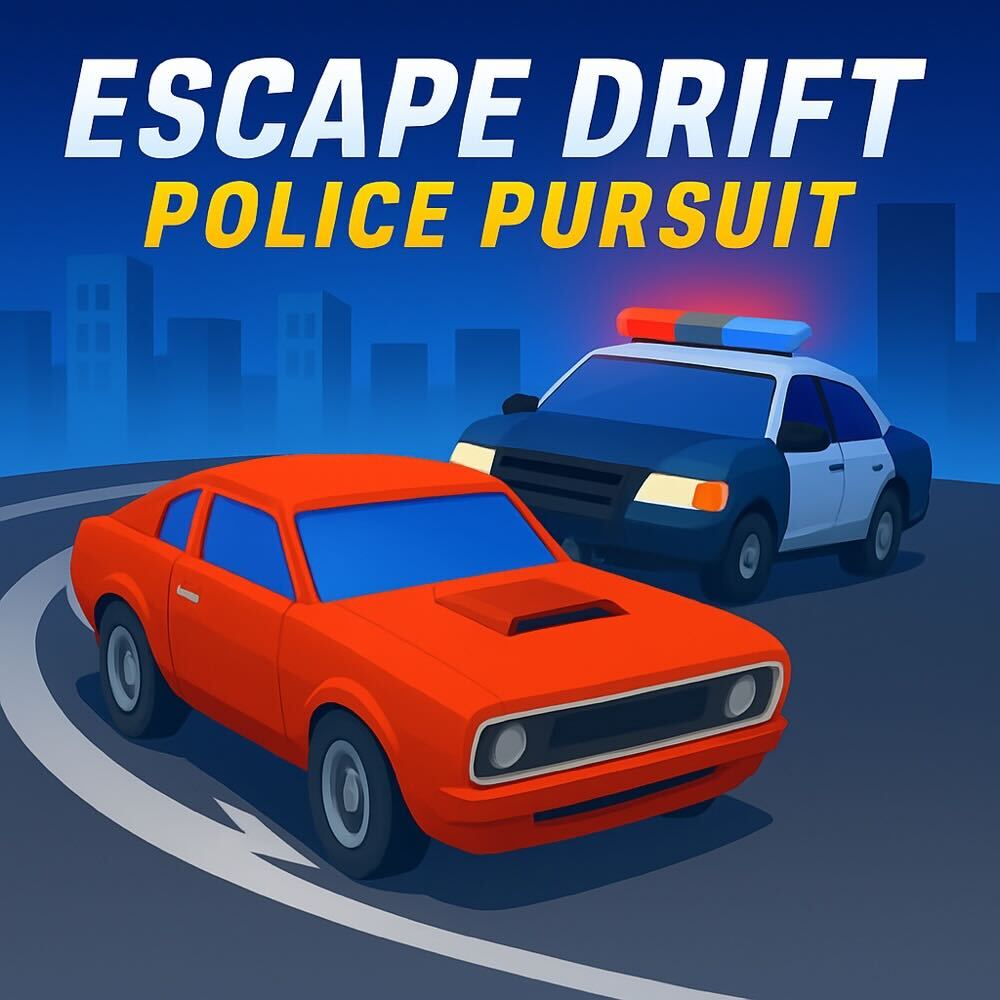 Welcome to the first release of Escape Drift! Buckle up for a high-speed chase in a city full of twists, turns, and police sirens.