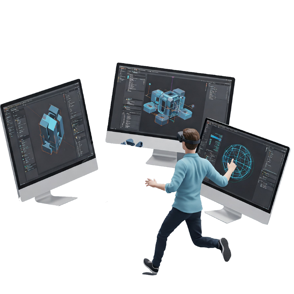  At DNS Gaming, we offer professional 3D content development
              services tailored for gaming, medical training, virtual tours,
              product showcases, and more. From modeling and texturing to
              rigging and animation, our team creates high-quality, optimized 3D
              assets using tools like Blender, Maya, and Unity/Unreal Engine. We
              also build immersive experiences for AR/VR platforms, ensuring
              visual excellence and performance across devices. Whether it’s
              game characters, architectural models, or interactive simulations,
              we bring your ideas to life with precision and creativity.
