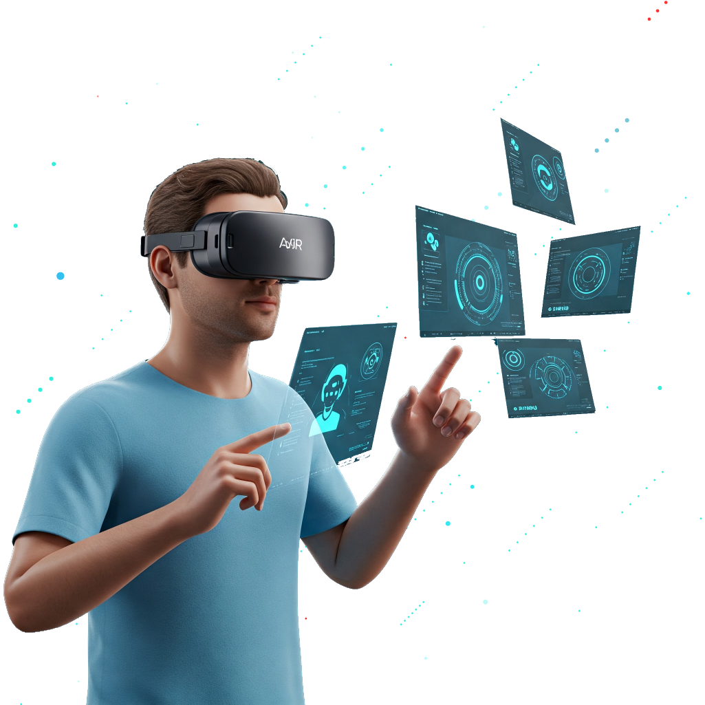 At DNS Gaming, we specialize in XR (Extended Reality) development,
              creating immersive experiences across Virtual Reality (VR),
              Augmented Reality (AR), and Mixed Reality (MR) platforms. Our team
              combines cutting-edge technology with creative design to build
              interactive applications for gaming, training, simulation,
              education, and product visualization. From spatial UI/UX design to
              real-time 3D interactions using engines like Unity and Unreal, we
              deliver high-performance XR solutions tailored for both mobile and
              standalone devices